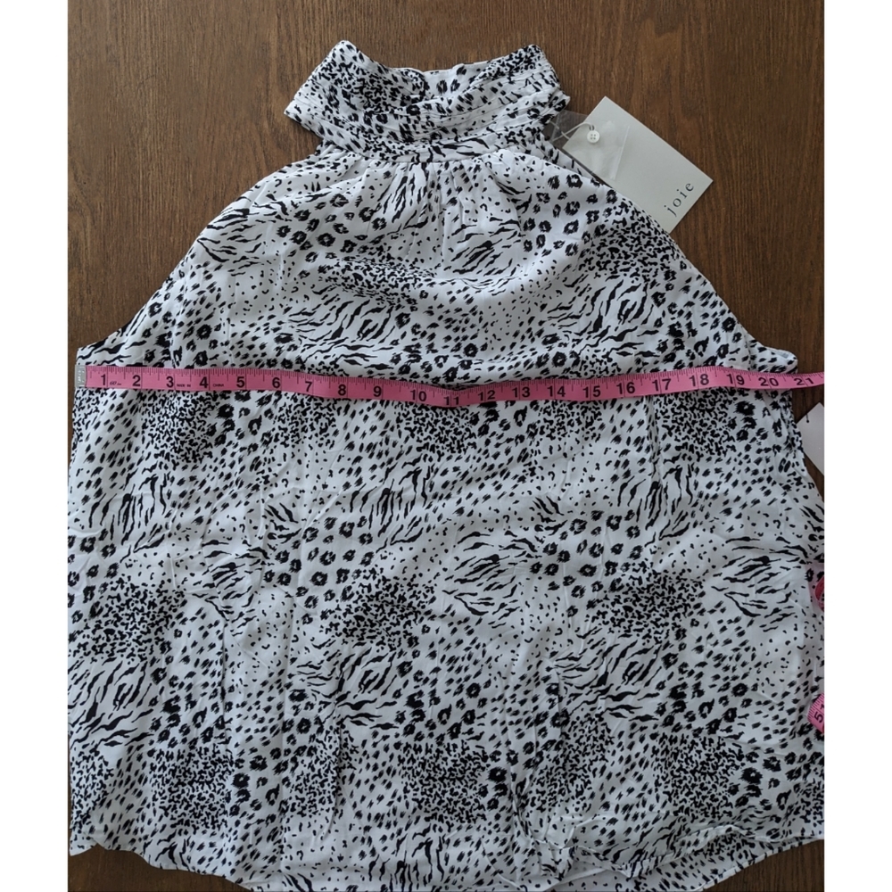 JOIE Erola Animal Print Halter Top - Picture 8 of 16